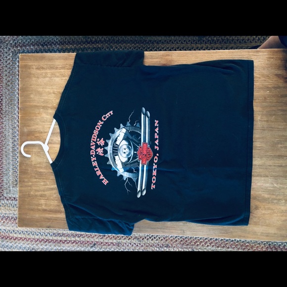 Super Rare Harley T-shirt “Tokyo, Japan” - Picture 7 of 8